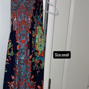 Colorful Bohemian Maxi Dress